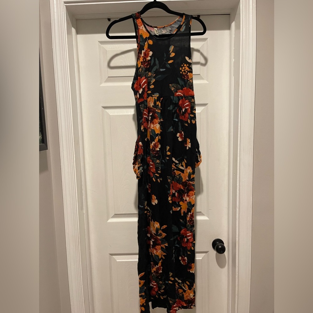 Maxi floral dress